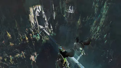 Fantasy City Fantasy Fantasy Wallpaper 4K 2120x1192 Fantasy, City, Hd, Desktop, Wallpaper, Gray, Ultrawide, Full HD