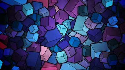 Vibrant Abstract Wallpaper Abstract Wallpaper 4K 1920x1080 Hd, Pc, Desktop, Wallpaper, Featuring, An, Abstract, Colorful, Design, Geometric, Cubes, Shades, Red, Brown, Ultrawide, Full HD
