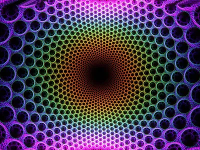 Abstract Artistic Concentric Circular Abstract Wallpaper 4K 1600x1200 Abstract, Artistic, Hd, Desktop, Wallpaper, Featuring, Concentric, Circular, Patterns, Vibrant, Rainbow, Colors, Pink, Gray, Landscape