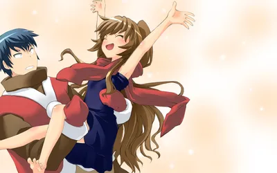 Crisp Anime Wallpaper Abstract Wallpaper 4K 1920x1200 Anime, Christmas, Scene, Featuring, Taiga, Aisaka, From, Toradora, Celebrating, Joyfully, Designed, White, Ultrawide, Full HD