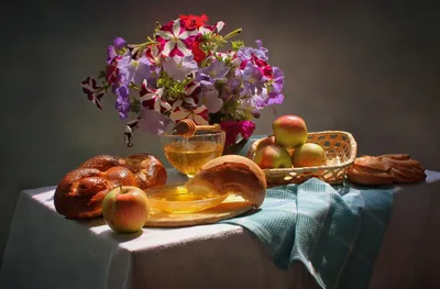 Viennoiserie Honey Fruit Apple Nature Wallpaper 4K 2760x1814 Viennoiserie, Honey, Fruit, Apple, Flower, Food, Still, Life, Desktop, White, Ultrawide, QHD
