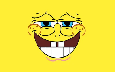 Close Spongebob Squarepants Abstract Wallpaper 4K 1920x1200 Hd, Pc, Desktop, Wallpaper, Featuring, A, Close-up, Of, Spongebob, Squarepants, Mischievous, Smiling, Yellow, Pink, White, Ultrawide, Full HD