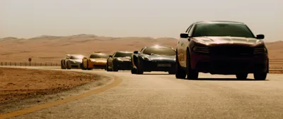 Vibrant Dynamic Wallpaper Cars Wallpaper 4K 3600x1520 A, Dynamic, Scene, From, Furious, 7, Featuring, Lineup, High-performance, Cars, Speeding, Along, White, Ultrawide, QHD