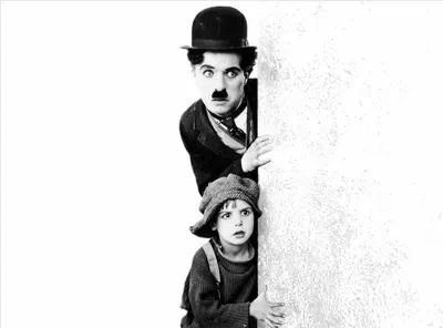 Crisp Charlie Wallpaper Black/Dark Wallpaper 4K 1617x1195 Hd, Desktop, Wallpaper, And, Background, Featuring, Charlie, Chaplin, Child, Peeking, Around, Wall, White, Landscape