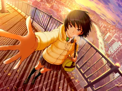 Calm Anime Wallpaper Abstract Wallpaper 4K 1280x960 Anime, 1280x960, Red, Orange, White, Landscape