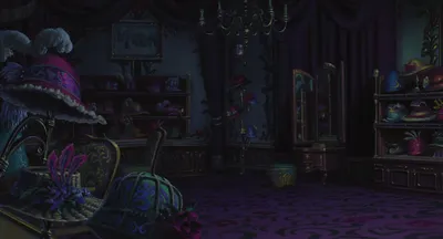 Dark Dark Wallpaper Fantasy Wallpaper 4K 1920x1038 Dark, Anime, Room, From, Howl's, Moving, Castle, Features, Howl, 039, Mysterious, Purple, Ultrawide, Full HD