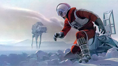 Dark Rebel Wallpaper Space Wallpaper 4K 1920x1080 Hd, Desktop, Wallpaper, Featuring, A, Rebel, Alliance, Pilot, Snowy, Terrain, At-at, Walker, White, Ultrawide, Full HD