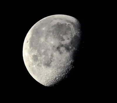 Detailed Close Moon Dark Space Space Wallpaper 4K 1600x1400 Hd, Desktop, Wallpaper, Showing, A, Detailed, Close-up, Of, Moon, Against, Dark, Space, Gray, Square