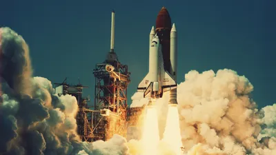 Vibrant Space Wallpaper Cars Wallpaper 4K 2560x1440 A, Stunning, Hd, Wallpaper, Featuring, The, Space, Shuttle, Challenger, Launching, Into, Surrounded, White, Ultrawide, QHD