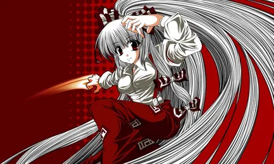 Bold Fujiwara Wallpaper Abstract Wallpaper 4K 1920x1152 Fujiwara, No, Mokou, Anime, Touhou, Hd, Desktop, Wallpaper, White, Gray, Ultrawide, Full HD