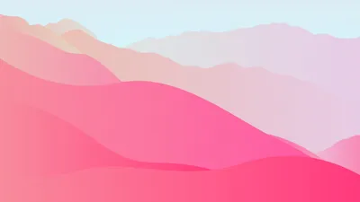 Minimalist Pink Artistic Mountain Minimal Wallpaper 4K 5120x2880 Minimalist, Pink, Artistic, Mountain, Preppy, Hd, Desktop, Wallpaper, White, Ultrawide, 4k