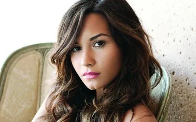 Sleek Demi Wallpaper Abstract Wallpaper 4K 1920x1200 Demi, Lovato, Gazes, Confidently, At, The, Camera, In, Music-themed, Desktop, Showcasing, Her, White, Ultrawide, Full HD