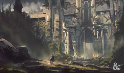 Bold Dungeons Wallpaper Fantasy Wallpaper 4K 1920x1129 Hd, Wallpaper, Featuring, A, Dungeons, Dragons, Fantasy, Amp, Landscape, Lone, Rider, Gray, Brown, Ultrawide, Full HD