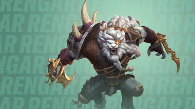 Dynamic Rengar League Games Wallpaper 4K 3840x2160 A, Dynamic, 4k, Ultra, Hd, Wallpaper, Featuring, Rengar, League, Legends, Wild, Rift, Gray, Ultrawide