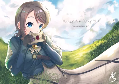 Crisp Anime Wallpaper Abstract Wallpaper 4K 2970x2100 Anime, Crossover, 2k, Quad, Hd, Desktop, Wallpaper, You, Watanabe, Love, Live, Sunshine!!, White, Brown, Landscape, QHD