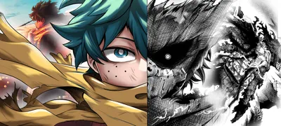 Izuku Midoriya Hero Academia Abstract Wallpaper 4K 4724x2126 Izuku, Midoriya, From, My, Hero, Academia, Is, Featured, Desktop, Showcasing, His, Determined, Orange, White, Gray, Ultrawide, 4k