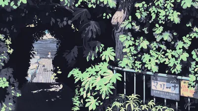 Digital Art Painting Technology Wallpaper 4K 1920x1080 Digital, Art, Painting, Illustration, Hd, Pc, Desktop, Landscape, Artwork, Showing, Leafy, Gray, Ultrawide, Full HD