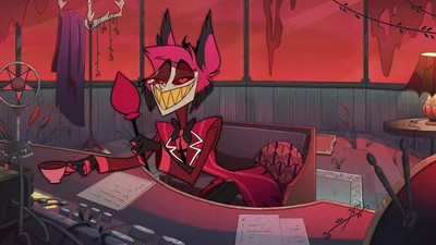 Character Alastor Show Abstract Wallpaper 4K 3000x1688 Hd, Wallpaper, Featuring, The, Character, Alastor, From, Show, Hazbin, Hotel, Depicted, Sly, Brown, Red, Ultrawide, QHD