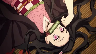 Nezuko Kamado Anime Abstract Wallpaper 4K 8008x4504 Hd, Desktop, Wallpaper, Featuring, Nezuko, Kamado, From, Anime, 039, Demon, Slayer, Kimetsu, Black, Brown, Ultrawide, 4k