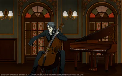 Anime Elegant Musician Abstract Wallpaper 4K 1680x1050 Anime, Hd, Pc, Desktop, Wallpaper, And, Background, Showing, Elegant, Musician, Playing, Cello, Brown, Ultrawide