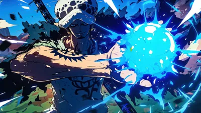Vibrant Trafalgar Law Abstract Wallpaper 4K 3840x2160 Vibrant, 4k, Ultra, Hd, Desktop, Wallpaper, Featuring, Trafalgar, Law, One, Piece, Unleashing, Pink, Yellow, Ultrawide