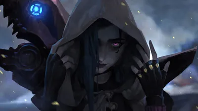 Dreamy Detailed Wallpaper Abstract Wallpaper 4K 1920x1080 A, Detailed, Hd, Wallpaper, Featuring, Jinx, From, League, Legends, Set, Against, Dramatic, Gray, Ultrawide, Full HD