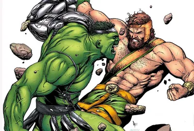 Crisp Comic Wallpaper Abstract Wallpaper 4K 1440x973 Hd, Comic-style, Desktop, Wallpaper, Featuring, Hulk, In, An, Intense, Battle, Muscular, Bearded, White, Gray, Landscape