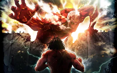 Eren Yeager Facing Abstract Wallpaper 4K 1920x1200 Hd, Desktop, Wallpaper, Featuring, Eren, Yeager, Facing, Off, Against, Armored, Titan, Amidst, White, Ultrawide, Full HD