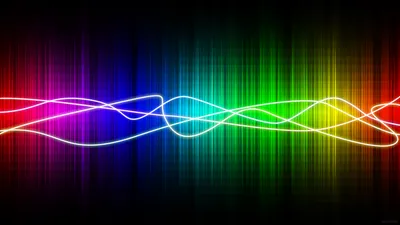 Abstract Dark Vibrant Rainbow Spectrum Abstract Wallpaper 4K 3456x1944 Hd, Pc, Desktop, Wallpaper, Featuring, Abstract, Dark, Background, Vibrant, Rainbow, Spectrum, Lines, Brown, Red, Ultrawide, QHD