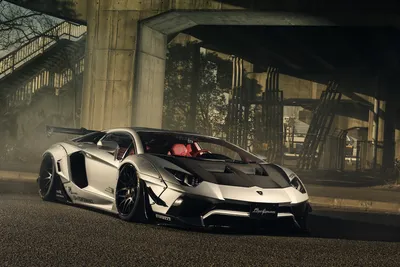 Silver Supercar Urban Bridge Showcased Cars Wallpaper 4K 1920x1280 Silver, Lamborghini, Aventador, Supercar, Parked, Under, An, Urban, Bridge, Showcased, High, Definition, Gray, White, Landscape, Full HD