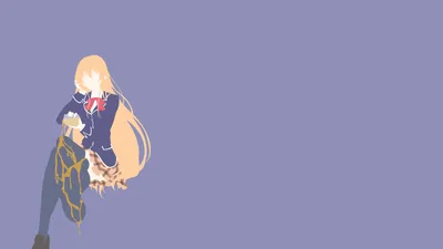 Epic Minimalist Wallpaper Minimal Wallpaper 4K 2560x1440 Minimalist, Erina, Nakiri, Anime, Food, Wars, Shokugeki, No, Soma, Desktop, Gray, Ultrawide, QHD