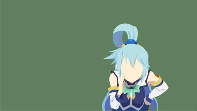 Misty Minimalist Wallpaper Minimal Wallpaper 4K 1920x1080 Minimalist, Aqua, Konosuba, Anime, Gods, Blessing, (god, Wonderful, World, Desktop, Brown, White, Ultrawide, Full HD