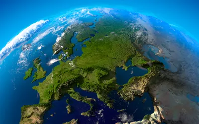 Earth Space Vibrant Blue Space Wallpaper 4K 2880x1800 Hd, Desktop, Wallpaper, Of, Earth, From, Space, Showcasing, Vibrant, Blue, Oceans, Varied, Pink, Yellow, Ultrawide, QHD