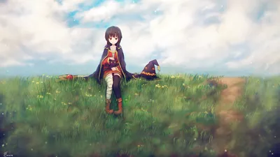 Vibrant Megumin Wallpaper Wallpaper 4K, Nature category