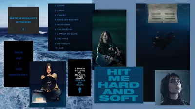 Billie Eilish Visuals Text Themed Abstract Wallpaper 4K 1920x1080 Hd, Pc, Desktop, Wallpaper, Featuring, Billie, Eilish, With, Visuals, Text, Themed, Around, Gray, Black, Ultrawide, Full HD