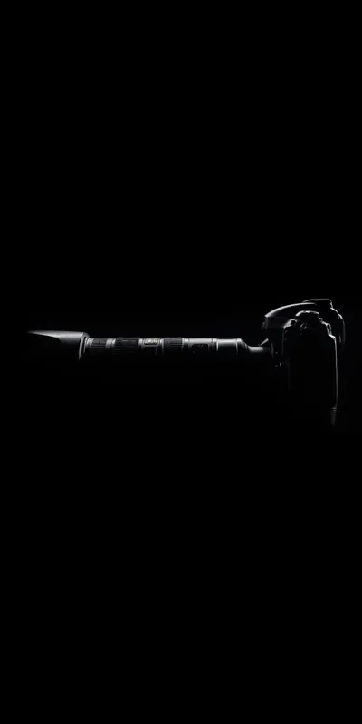 Sleek Black Wallpaper Black/Dark Wallpaper 4K 4529x9057 Gray