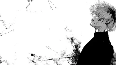 Dark Ken Wallpaper Abstract Wallpaper 4K 1920x1080 Hd, Wallpaper, Featuring, Ken, Kaneki, From, Tokyo, Ghoul:re, Ghoul, Monochrome, Showcasing, Abstract, White, Black, Ultrawide, Full HD