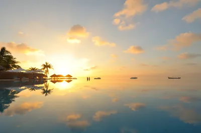 Serene Photography Tropical Sunrise Calm Nature Wallpaper 4K 3845x2558 4k, Ultra, Hd, Desktop, Wallpaper, Featuring, Serene, Photography, Tropical, Sunrise, Calm, Water, Gray, Ultrawide