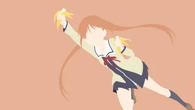Minimalist Anime Yoshiko Hanabatake Minimal Wallpaper 4K 3840x2160 Minimalist, 4k, Ultra, Hd, Anime, Desktop, Wallpaper, Featuring, Yoshiko, Hanabatake, Aho, Girl, Gray, White, Ultrawide