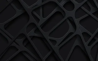 Dark Abstract Network Wallpaper 4K, Black/Dark category