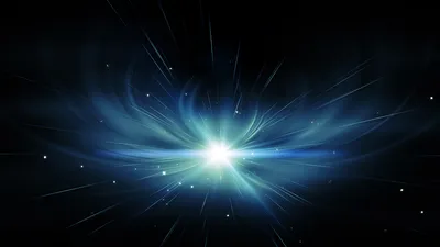 Abstract Blue Light Patterns Radiating Abstract Wallpaper 4K 1920x1080 An, Abstract, Blue, Wallpaper, Featuring, Light, Patterns, Radiating, Central, Point, Creating, Dynamic, White, Brown, Ultrawide, Full HD