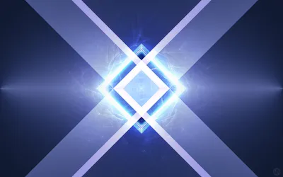 Abstract Blue Geometric Abstract Wallpaper 4K 1920x1200 Abstract, 3d, Blue, Geometric, Design, Featuring, Mirrored, Triangular, Shapes, Glowing, Light, Effects, White, Brown, Ultrawide, Full HD