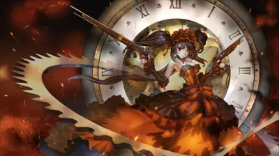 Sleek Kurumi Wallpaper Black/Dark Wallpaper 4K 2008x1125 Hd, Wallpaper, Featuring, Kurumi, Tokisaki, From, The, Anime, Date, Live, She, Depicted, White, Ultrawide, Full HD