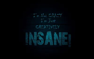 Funny Quote Reads Not Crazy Black/Dark Wallpaper 4K 1920x1200 Hd, Desktop, Wallpaper, With, A, Funny, Quote, That, Reads, 039, Not, Crazy, Ultrawide, Full HD