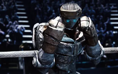 Dramatic Movie Real Technology Wallpaper 4K 1920x1200 A, Dramatic, Scene, From, The, Movie, Real, Steel, Featuring, Powerful, Robot, Ring, White, Gray, Ultrawide, Full HD
