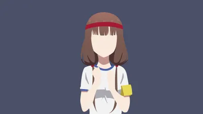 Minimalist Kaguya Sama Love War Minimal Wallpaper 4K 3840x2160 Minimalist, Kaguya-sama:, Love, Is, War, Miko, Iino, Anime, Desktop, White, Ultrawide, 4K