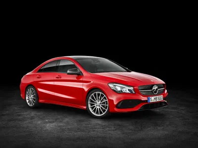 Misty Red Wallpaper Cars Wallpaper 4K 4096x3070 Red, Mercedes‑benz, Cla-class, Car, Displayed, Against, A, Black, Ultra, Desktop, Gray, Landscape, 4k