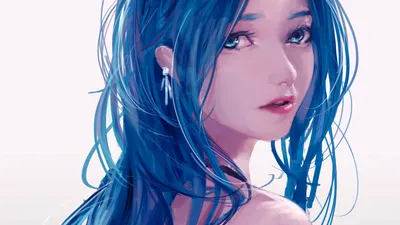 Bold Anime Wallpaper Abstract Wallpaper 4K 1920x1080 Anime, 1920x1080, Gray, Blue, Ultrawide, Full HD