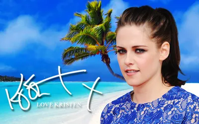 Radiant Kristen Wallpaper Nature Wallpaper 4K 1920x1200 Hd, Desktop, Wallpaper, Featuring, Kristen, Stewart, With, A, Tropical, Beach, Palm, Tree, White, Red, Ultrawide, Full HD
