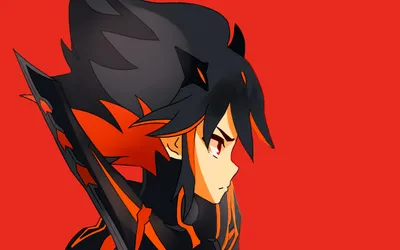 Anime 1384x864 Abstract Abstract Wallpaper 4K 1384x864 Anime, 1384x864, Red, Ultrawide